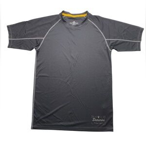 DeMarini Mesh Jersey Active Black T-Shirt Mens Small Short Sleeve Athletic Black